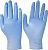 Перчатки "Нитртон+", только упак.50 пар(нитрил, голуб., пудра, толщ.0,12мм,дл.245мм.) р.S,M,L,XL