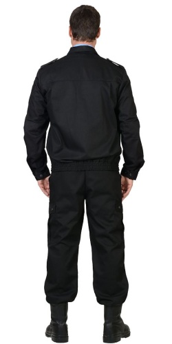 Костюм "ТАЙФУН" : куртка, брюки Тк. Rodos (245 гр/кв.м) черный