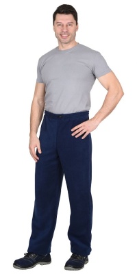 Костюм флисовый 260г/кв.м куртка, брюки темно-синий 