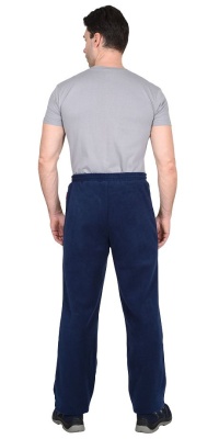 Костюм флисовый 260г/кв.м куртка, брюки темно-синий 