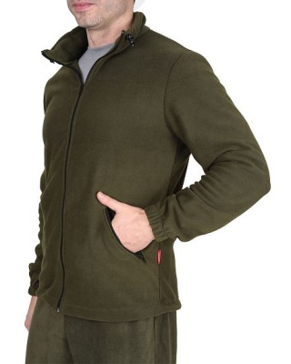 Куртка флисовая 260г/кв.м оливковая 
