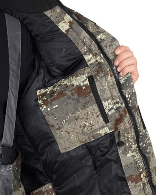 Костюм "ГОРКА" зимний: куртка дл., брюки (тк.CROWN-230) КМФ