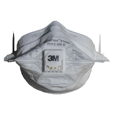 Противоаэрозольная полумаска фильтрующая (респиратор) VFlex™ 9162 V (Ви Флекс) с клапаном выдоха (FFP2, до 12 ПДК), стандартный размер
