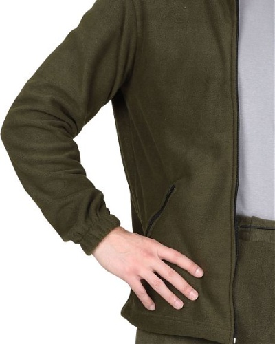 Куртка флисовая 260г/кв.м оливковая 